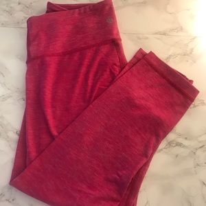 Pink Lululemon 3/4 Leggings